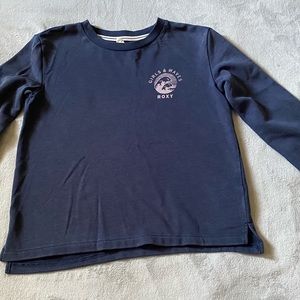 Roxy long sleeve top girls size 10